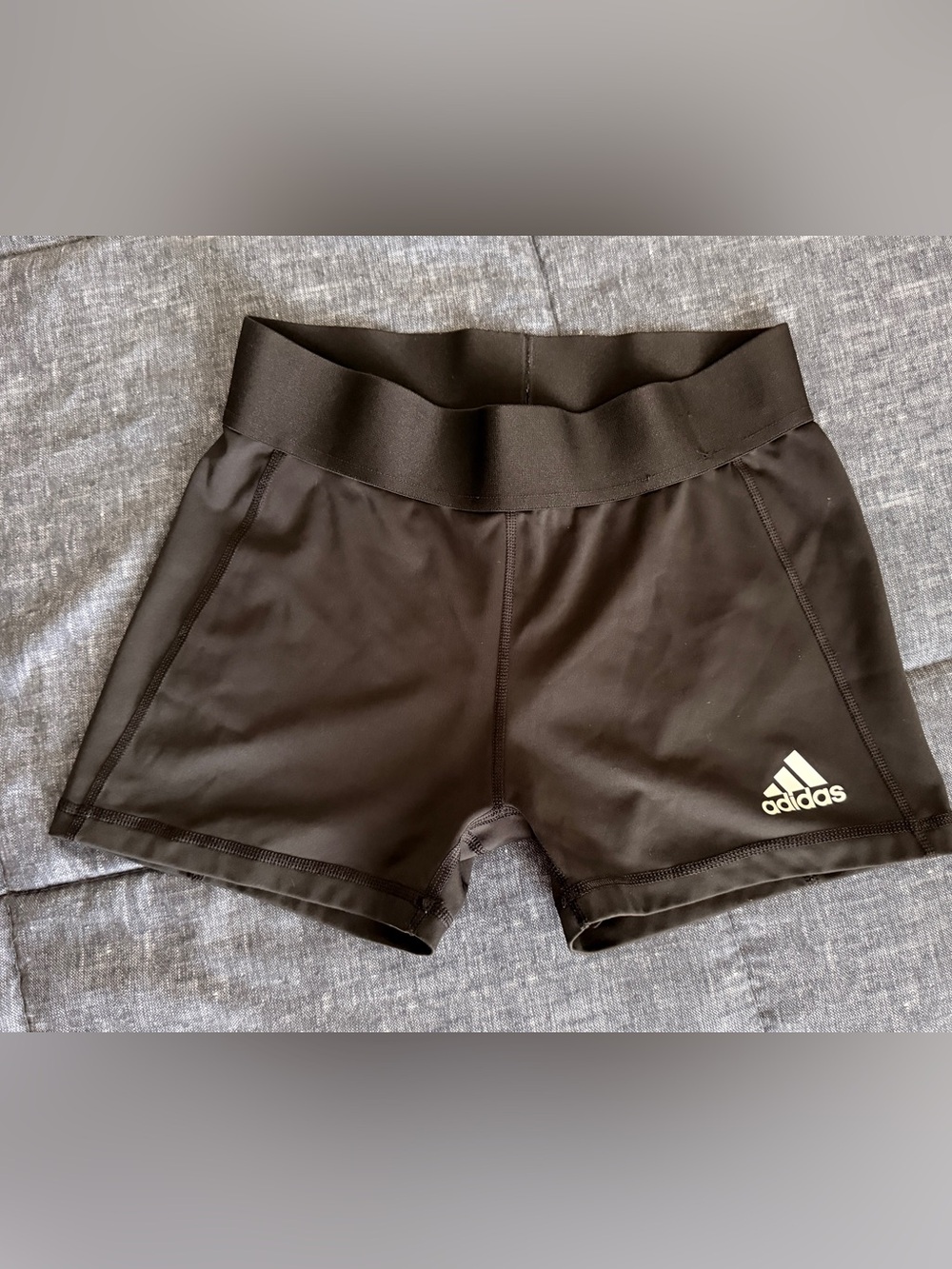 Adidas Black (M) 3” Volleyball Shorts (Aeroready)
